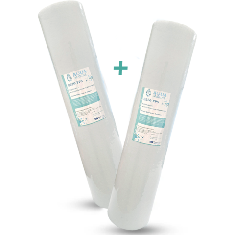 Комплект картриджів AquaMarine BB20-PP5, 5 мкм (2 шт.) Big Blue 20
