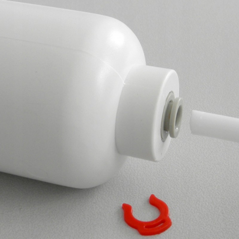 Постфільтр вугільний Kaplya CLC-L-Q 2,5"х12" із вбудованими фітингами