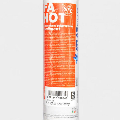 Картридж для фільтра Atlas Filtri FA HOT 20" SX 5 mcr RE5387108 (Slim 20)