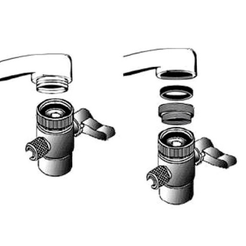 Перехідник Aquafilter FXFTP для змішувача для фільтрів серії FHCTF