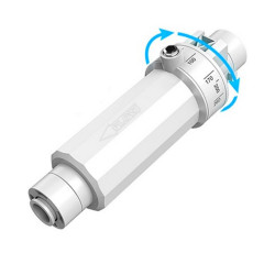 Обмежувач потоку на 100-720 мл/хв (1831-FR 100-720 EZ) регульований, трубка 1/4" - трубка 1/4"