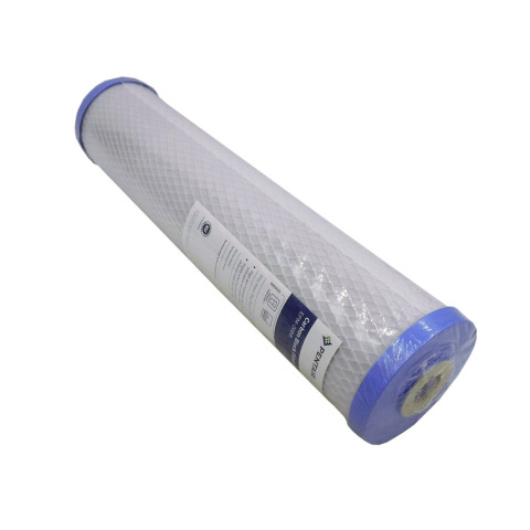 Картридж з брикетованого вугілля Pentek (Pentair) ЕРМ-20ВВ (155783-43) для хол./гар. води (Big Blue 20)