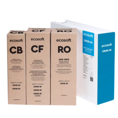 Компактний розумний фільтр зворотного осмосу CROSS60 (MO3400PECO)