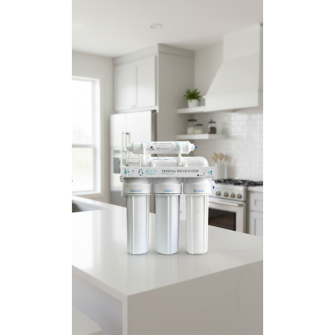 Проточний фільтр AquaMarine 5UF з ультрафільтраційною мембраною та пом'якшенням