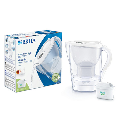 Фільтр-глечик Brita Marella MXpro 2,4 л (1,4 л очищеної води) білий