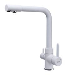 Змішувач трипозиційний Globus Lux LAZER GLLR-0444-7-WHITE (під осмос та хол/гор. воду)