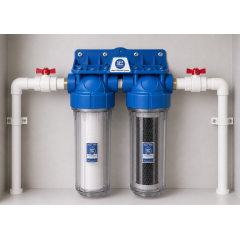 Корпуси магістрального фільтра Aquafilter FHPRCL12-B-TWIN