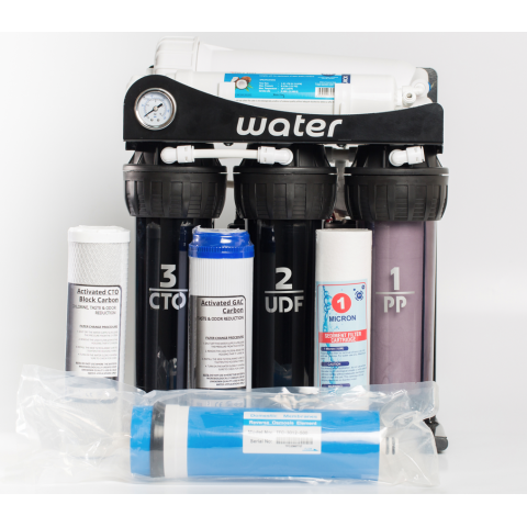 Фільтр із зворотним осмосом CT Water 500 GPD 10" c насосом (без накопичувального бака)