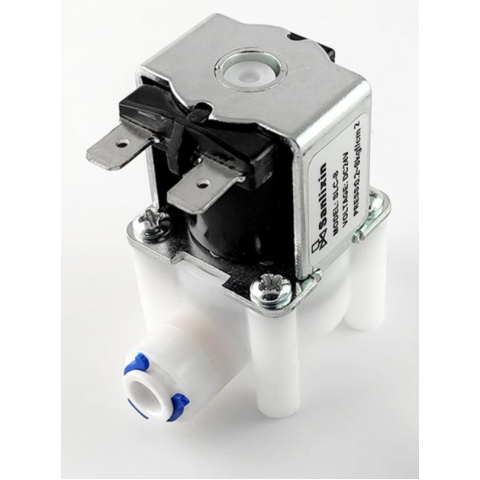 Клапан соленоидный быстросъемный Sanlixin ESV-01-24-EZ косвенного действия 1/4" (нормально закрытый)