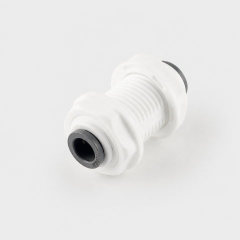 Фитинг ITiGER 1807-A прямой 1/4 "x 1/4" (трубка-трубка)