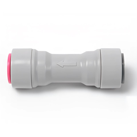 Зворотний клапан прямий ITiGER 1811-B/CV-06-38P-EZ (трубка 3/8" - трубка 3/8")