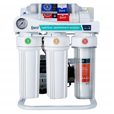 Система зворотного осмосу Fjord FRP-5-75 Pro з насосом