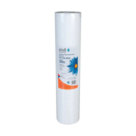 Картридж полипропиленовый Atoll МП-20В ВВ20, 20 мкм (Big Blue 20)