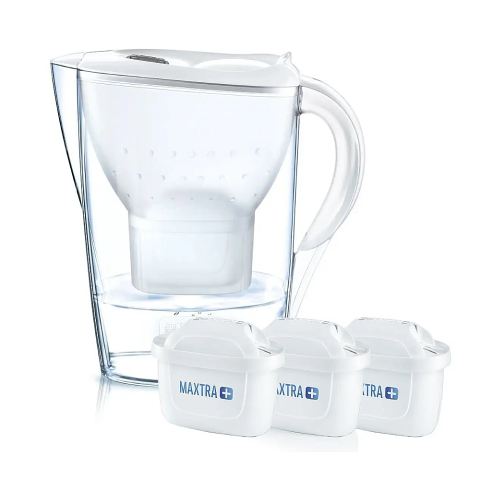 Фільтр-глечик Brita Marella XL Memo (3,5/2,0 л) білий, 3 картриджі в комплекті