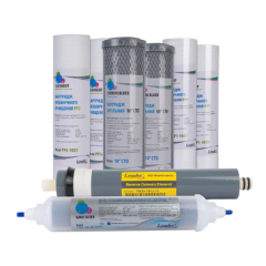 Річний комплект картриджів Leader RO-5 SILVER з мембраною