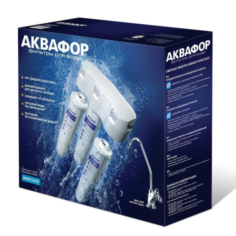 Проточний фільтр АКВАФОР Кристал А