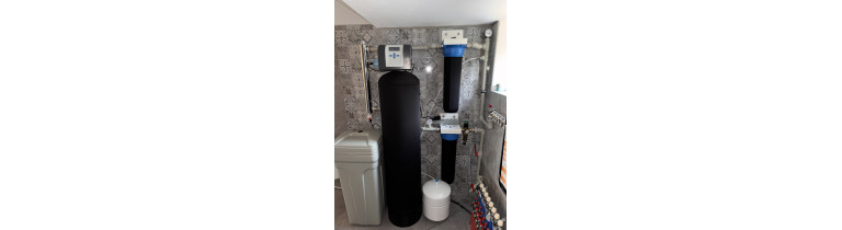 Монтаж комплексного фильтра Pallas M12 в Ходосеевке