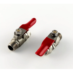 Кульовий вентиль (BV-3BC) різьблення зовнішнє 1/4" - цанга 3/8"