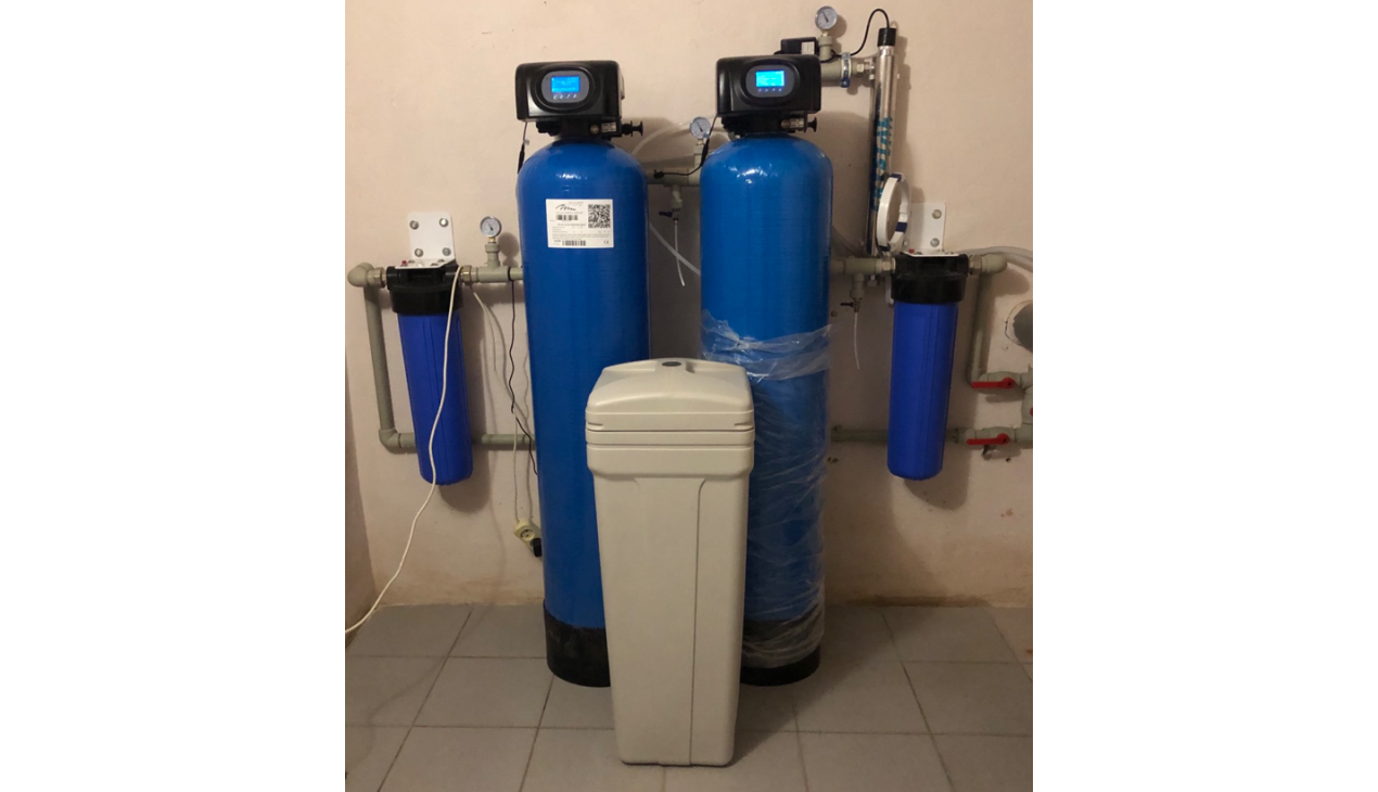 Монтаж системы водоочистки с. Подгородное