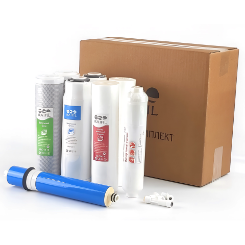 Річний комплект картриджів Raifil Grando 5 із мембраною (SC, GAC, CBC, IL-C, RO75)