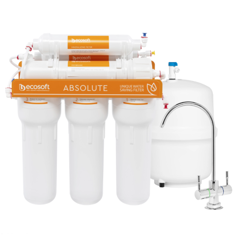 Фільтр із зворотним осмосом Ecosoft Absolute із мінералізатором (MO675MECO)