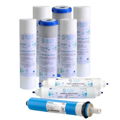 Річний набір картриджів для осмосу AquaMarine RO-6 з мембраною