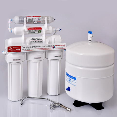 Фільтр зворотного осмосу Нова Вода NW-RO604