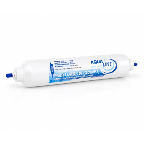 Постфільтр вугільний Aqualine GAC-10L-QC