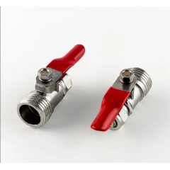 Кульовий вентиль BV-3BC-6MC8 різьблення зовнішнє 1/2" - цанга 3/8"