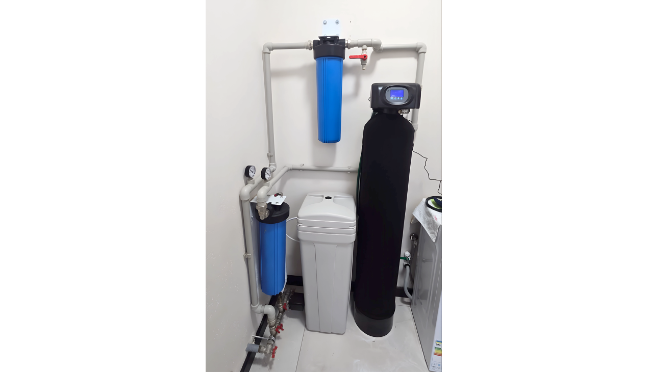 Монтаж комплексного фильтра KPV-1252 и Big Blue с. Білогородка