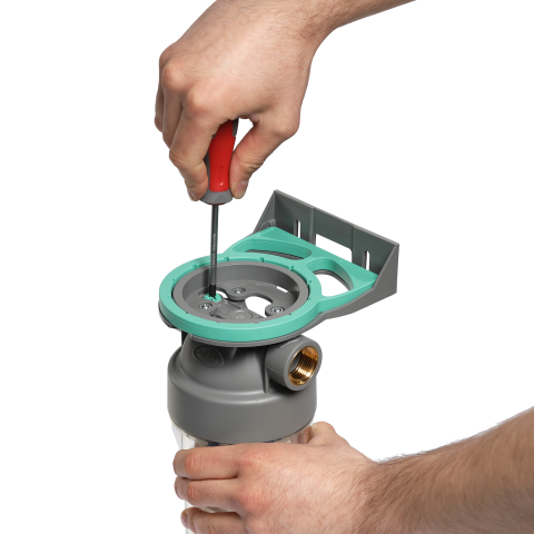 Колба фільтра прозора 2P РЕТ для холодної води Ecosoft 1" (made in Italy) FCPP2P0150/G118