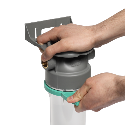 Колба фільтра прозора 2P РЕТ для холодної води Ecosoft 1" (made in Italy) FCPP2P0150/G118