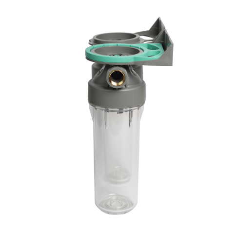 Колба фільтра прозора 2P DUPLEX РЕТ для холодної води Ecosoft 3/4" (made in Italy) FDPP2P0130/G118