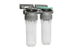 Колба фільтра прозора 2P DUPLEX РЕТ для холодної води Ecosoft 3/4" (made in Italy) FDPP2P0130/G118