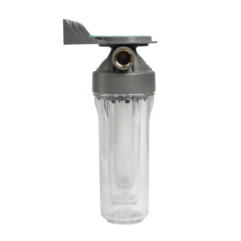 Колба фільтра прозора 2P TRIPLEX РЕТ для холодної води Ecosoft 3/4" FTPP2P0130/G118