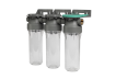Колба фільтра прозора 2P TRIPLEX РЕТ для холодної води Ecosoft 3/4" FTPP2P0130/G118