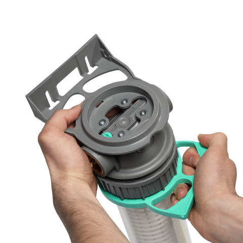 Колба фильтра прозрачная 3P РЭТ для холодной воды Ecosoft 1/2" (made in Italy) FCPP3P0110/G118