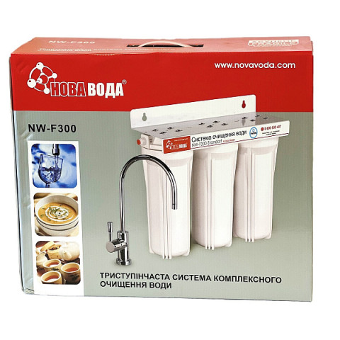 Проточний фільтр НОВА ВОДА NW-F310 Стандарт