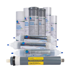 Річний комплект картриджів Leader RO-7 SILVER з мембраною