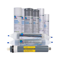 Річний комплект картриджів Leader RO-6 SILVER з мембраною