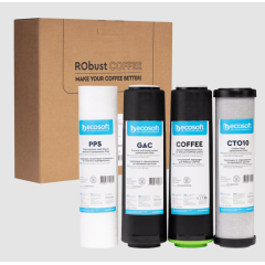 Комплект картриджів 1-2-3-4 Ecosoft для фільтра RObust PRO CHVROBUSTCOFFEE (CHVROBUSTPRO)