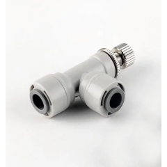 Регулятор потоку дренажу ITiGER 1819-А (трубка 1/4"-трубка 1/4"-регулятор)