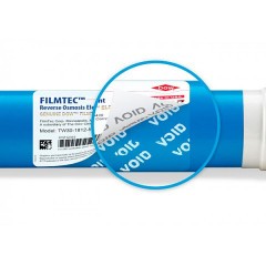 Мембрана зворотньоосмотична DOW FILMTEC™ TW30-1812-50HR (у новому дизайні, з кодом перевірки)