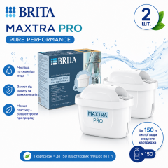 Набір картриджів Brita MXPro Pure Performance (All-in-1), 2 шт