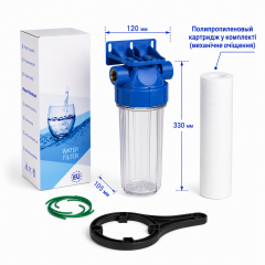 Фільтр магістральний Aquafilter FHPR12-B1-AQ, 1/2" з механічним картриджем