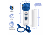 Фільтр магістральний Tiger Filtration 3P РЕТ 10 1/2" з механічним картриджем
