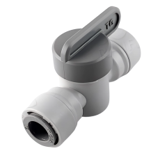 Кран проходной ITiGER 1825-В/BV-107-EZ (трубка 3/8" - трубка 3/8")