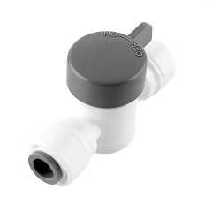 Кран проходной ITiGER 1825-A/BV-101-EZ трубка 1/4" - трубка 1/4"