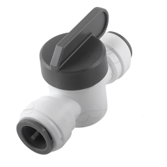 Кран проходной ITiGER 1825-F (трубка 1/2" - трубка 1/2")