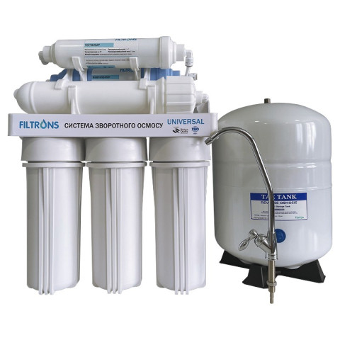 Фільтр з зворотним осмосом Filtrons Universal 6 з помпою